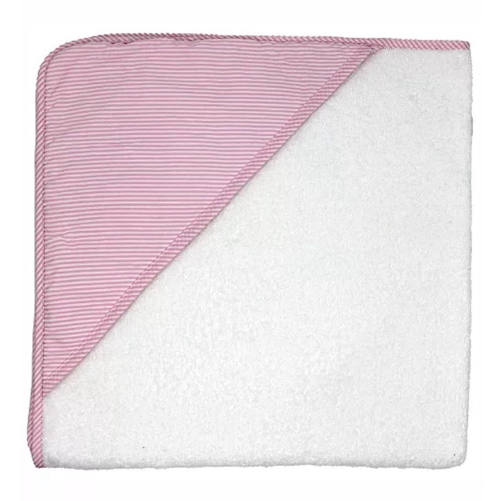Baby Mode Striped Hooded Baby Bath Towel